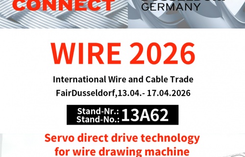 Wire & Tube Dusserdolf on April 13-17, 2026, BOOTH 13A62